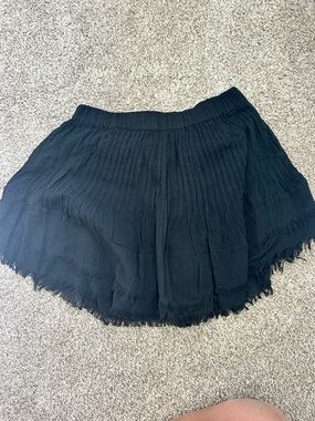 REVOLVE Black Mini Skirt